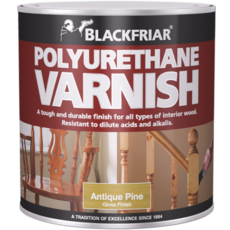 BLACKFRIAR POLYURETHANE CLEAR SATIN VARNISH 250MLS