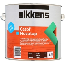 SIKKENS NOVATOP MAHOGANY 2.5LITRE