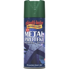 PLASTI-KOTE METAL PROTEKT FOREST GREEN (1296) 400MLS