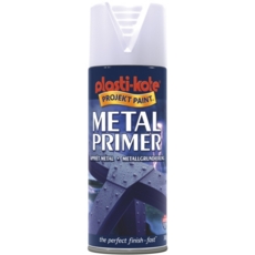 PLASTI-KOTE METAL PRIMER WHITE (10598) 400MLS
