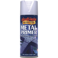 PLASTI-KOTE METAL PRIMER GREY (10601) 400MLS
