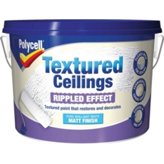 POLYCELL TEXTURED CEILINGS MATT RIPPLE FINISH 2.5LTS