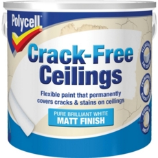 POLYCELL CRACK-FREE CEILINGS SMOOTH MATT 2.5LITRE