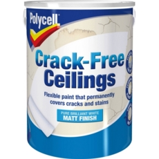 POLYCELL CRACK FREE CEILINGS SMOOTH MATT 5LTS