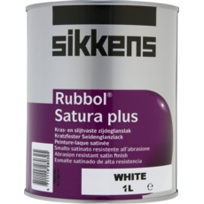 SIKKENS RUBBOL SATURA PLUS WHITE LITRE