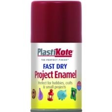 PLASTI-KOTE FAST DRY ENAMEL RED METALLIC (134-S) 100MLS