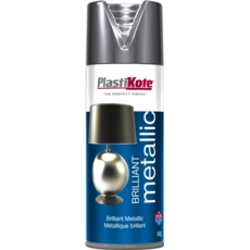 PLASTI-KOTE BRILLIANT METALLIC SILVER (161) 400MLS