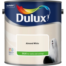 DULUX RETAIL VINYL SILK ALMOND WHITE 2.5LITRE