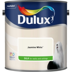 DULUX RETAIL VINYL SILK JASMINE WHITE 2.5LITRE