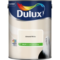 DULUX RETAIL VINYL SILK ALMOND WHITE 5LITRE
