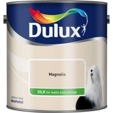 DULUX RETAIL VINYL SILK MAGNOLIA 2.5LITRE
