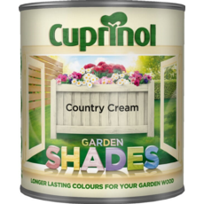 CUPRINOL GARDEN SHADE COUNTRY CREAM  LITRE