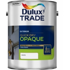DULUX TRADE QUICK DRY OPAQUE BLACK 2.5LITRE
