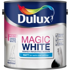 DULUX MAGIC WHITE MATT Pure Brilliant White 2.5LITRE