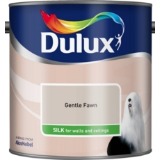 DULUX RETAIL VINYL SILK GENTLE FAWN 2.5LITRE