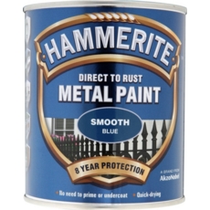 HAMMERITE SMOOTH BLUE 750MLS