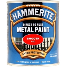 HAMMERITE SMOOTH RED 750MLS