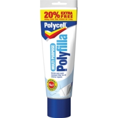 POLYCELL MULTI PURPOSE POLYFILLA 330G TUBE + 20%