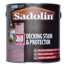SADOLIN DECKING STAIN & PROTECTOR RED CEDAR 2.5LITRE