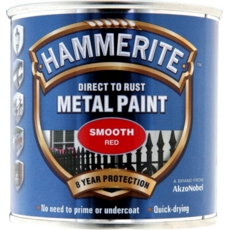 HAMMERITE SMOOTH FINISH RED 250MLS