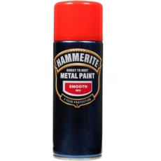 HAMMERITE SMOOTH FINISH RED  400MLS