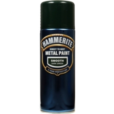 HAMMERITE SMOOTH FINISH DARK GREEN 400MLS