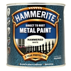 HAMMERITE HAMMERED FINISH WHITE 2.5LITRE