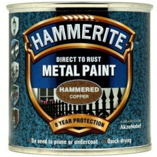 HAMMERITE HAMMERED FINISH COPPER  250MLS