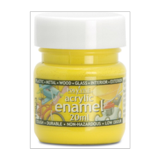 POLYVINE ACRYLIC ENAMEL MATT LEATHER (20)  20ML