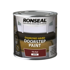 RONSEAL HARD DOORSTEP PAINT TILE RED 750ML