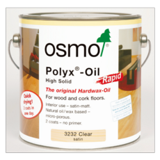 OSMO POLYX OIL 3232 RAPID CLEAR SATIN 750 ML