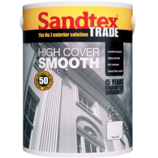 SANDTEX TRADE HIGH COVER SMOOTH BRILLIANT WHITE 5LITRE