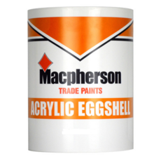 MACPHERSON QUICK DRY EGGSHELL BRIL WHITE 1ITRE