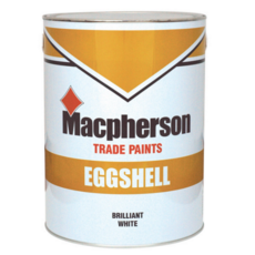 MACPHERSON EGGSHELL BRIL WHITE 1LITRE