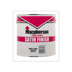 MACPHERSON SATIN FINISH BRIL WHITE 1LITRE