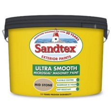 SANDTEX RETAIL Ultra Smooth Masonry Mid Stone 10L