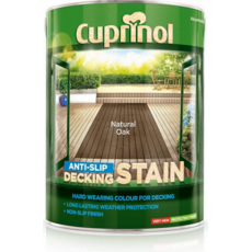 CUPRINOL ULTRA TOUGH DECKING STAIN NATURAL OAK 5LITRE