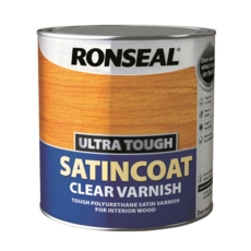 RONSEAL CLEAR SATIN VARNISH 5LITRE