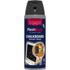 PLASTI-KOTE TWIST & SPRAY 26001 CHALKBOARD BLACK 400ML