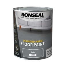 RONSEAL DIAMOND HARD FLOOR PAINT SLATE 750ML