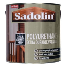 SADOLIN POLYURETHANE VARNISH CLEAR SATIN 2.5LITRE