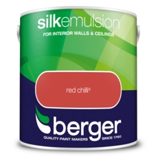 BERGER SILK EMULSION RED CHILLI 2.5 LTR
