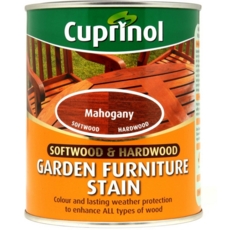CUPRINOL HARDWOOD/SOFTWOOD FURNITURE STAIN MAHOG 750MLS