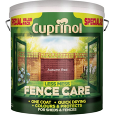 CUPRINOL LESS MESS SHED/FENCE AUTUMN RED 6L