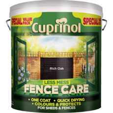 CUPRINOL LESS MESS SHED/FENCE RICH OAK 6L