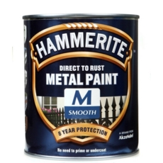 HAMMERITE SMOOTH MEDIUM BASE 750MLS