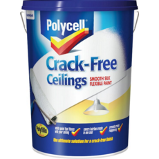 POLYCELL CRACK FREE CEILINGS SMOOTH SILK  5LTS
