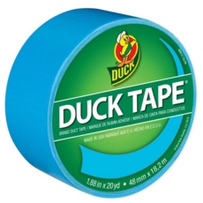 DUCK TAPE  ELECTRIC BLUE 48mmx 18.2M