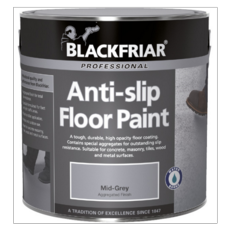 BLACKFRIAR ANTI-SLIP FLOOR PAINT MID GREY LITRE