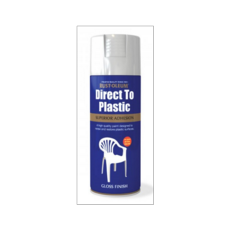 Rust-Oleum Direct To Plastic White Gloss 400mls